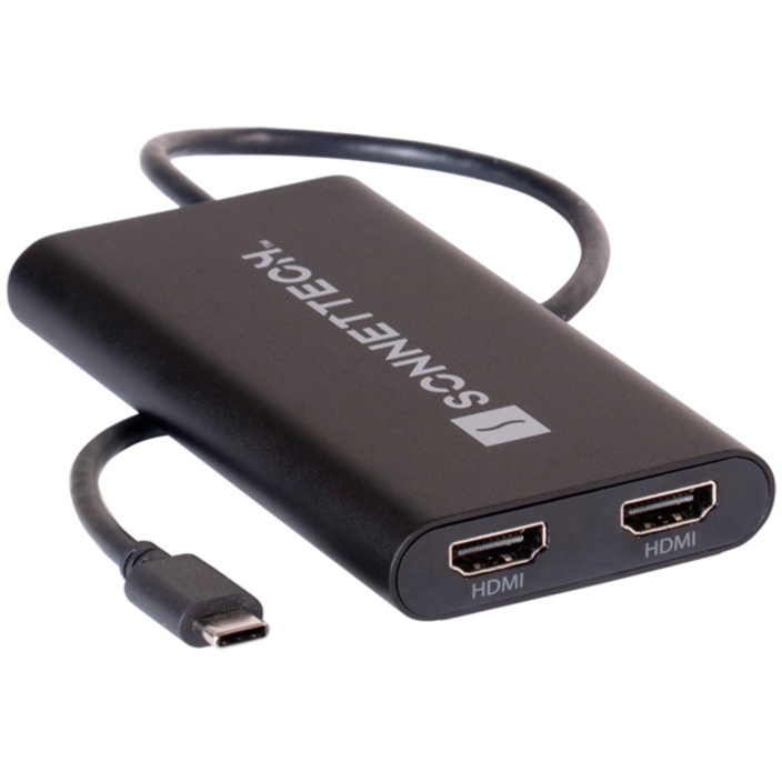 Sonnet USB-C to Dual 4K 60Hz HDMI Adapter Dockingstation, USB-C, 2x HDMI