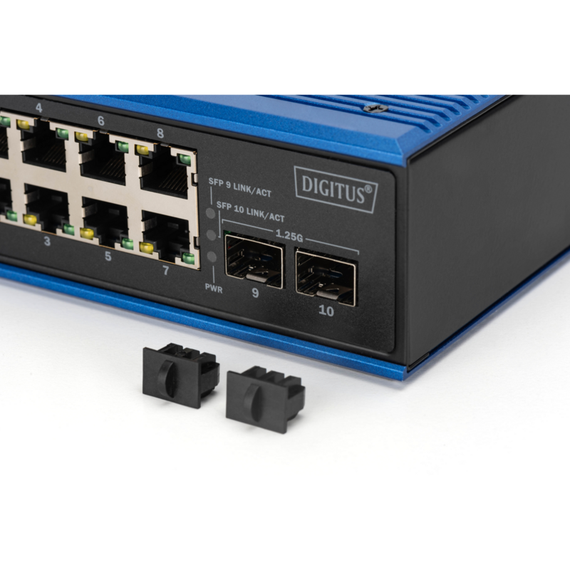 Digitus Industrial 8+2-Port Gigabit Ethernet Switch