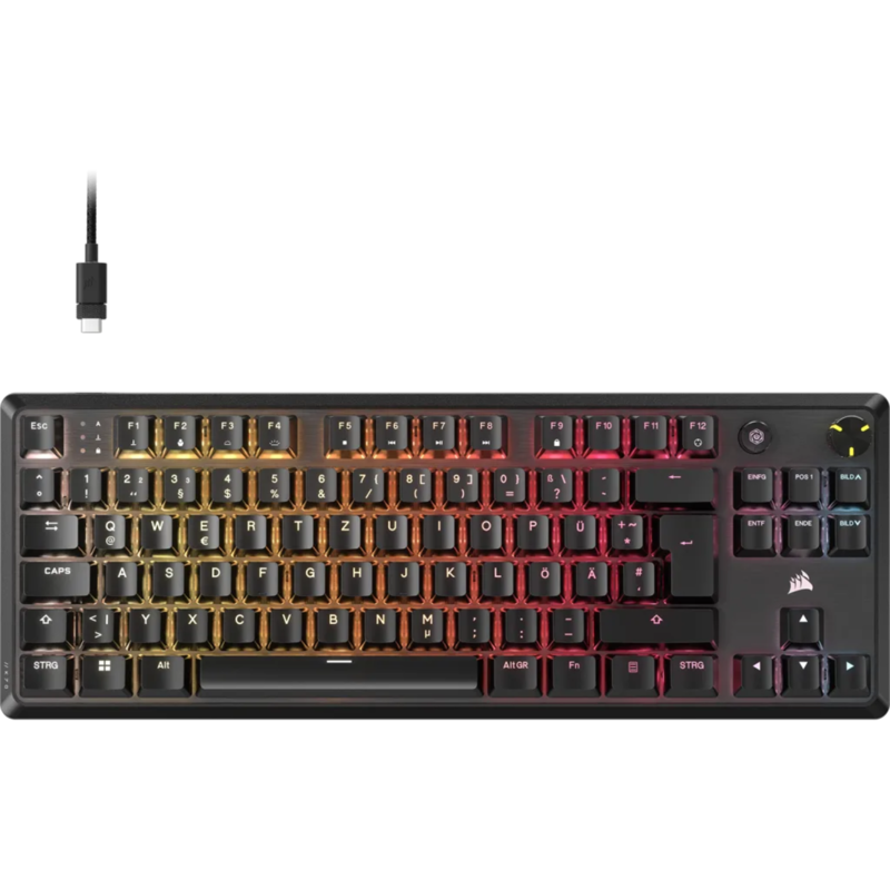 Corsair K70 CORE TKL Gaming-Tastatur, schwarz