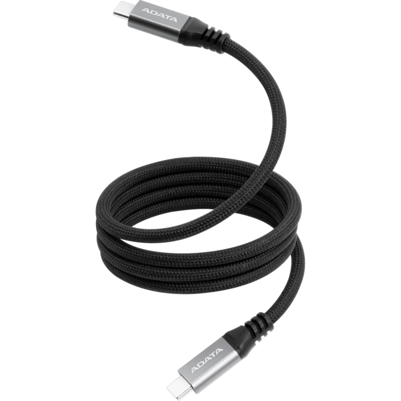 ADATA Magnetisches USB Typ-C Ladekabel Kabel, schwarz, USB-C