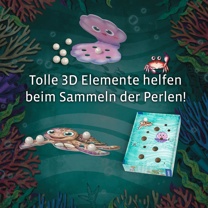 Kosmos EXIT - Das Spiel Kids: Rätselspaß im Meer Partyspiel