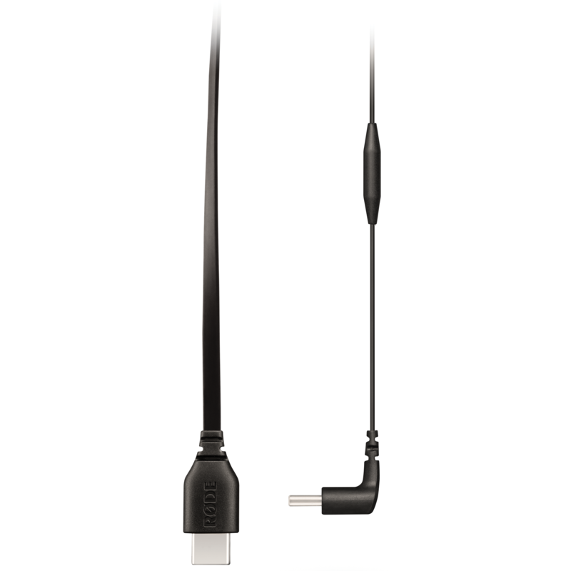 Rode Microphones USB Flachkabel, USB-C Stecker > USB-C Stecker 90° Kabel