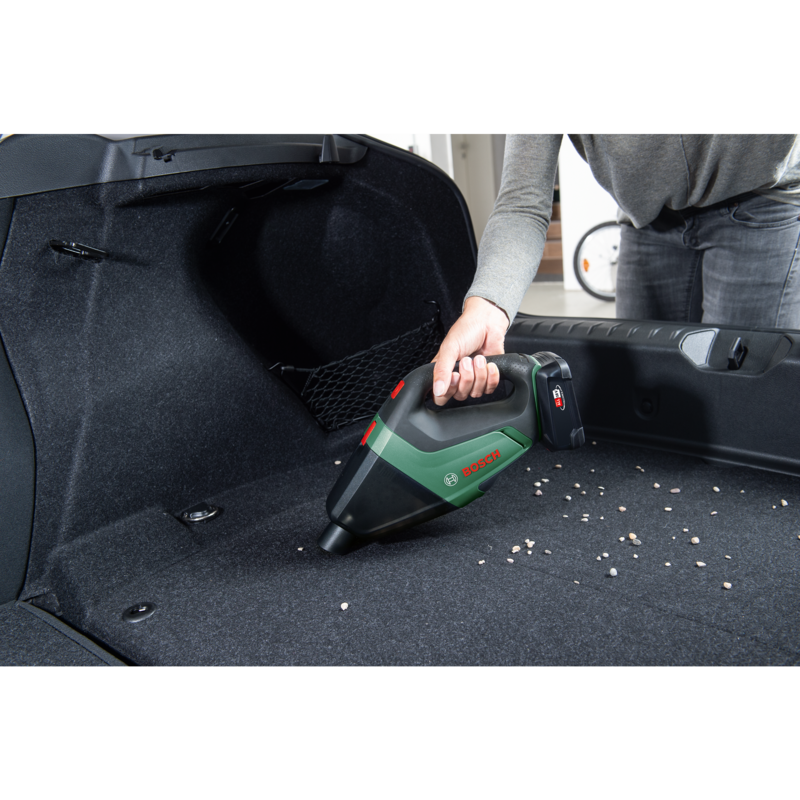 Bosch Heimwerken & Garten UniversalVac 18 Handstaubsauger, grün, POWER FOR ALL, Gebraucht