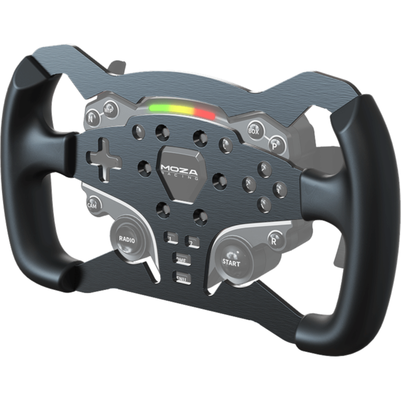 MOZA ES Formula Wheel Mod Austausch-Lenkrad, schwarz, für ES Steering Wheel