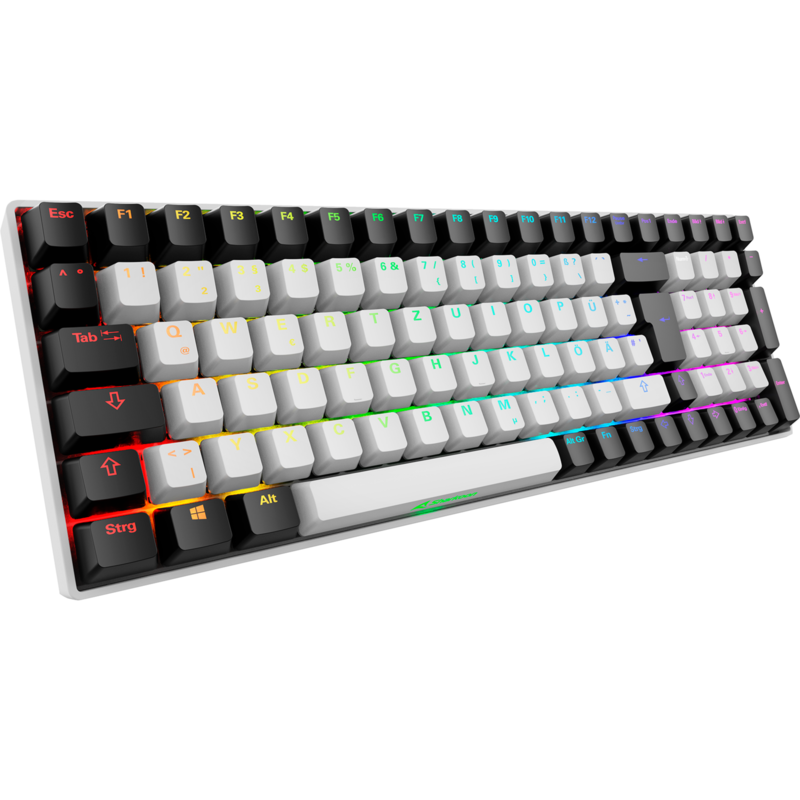 Sharkoon SKILLER SGK50 S2 Gaming-Tastatur, weiß