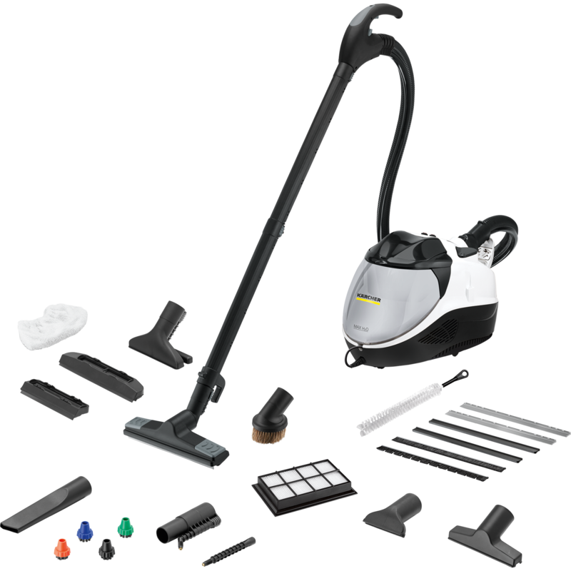 Kärcher SV7 Dampfreiniger, weiß/schwarz