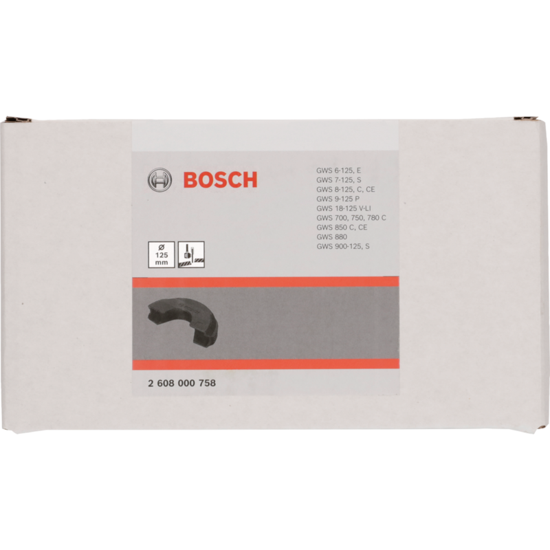 Bosch Professional Schutzhaube 2608000758, 125mm, schwarz, für kleine