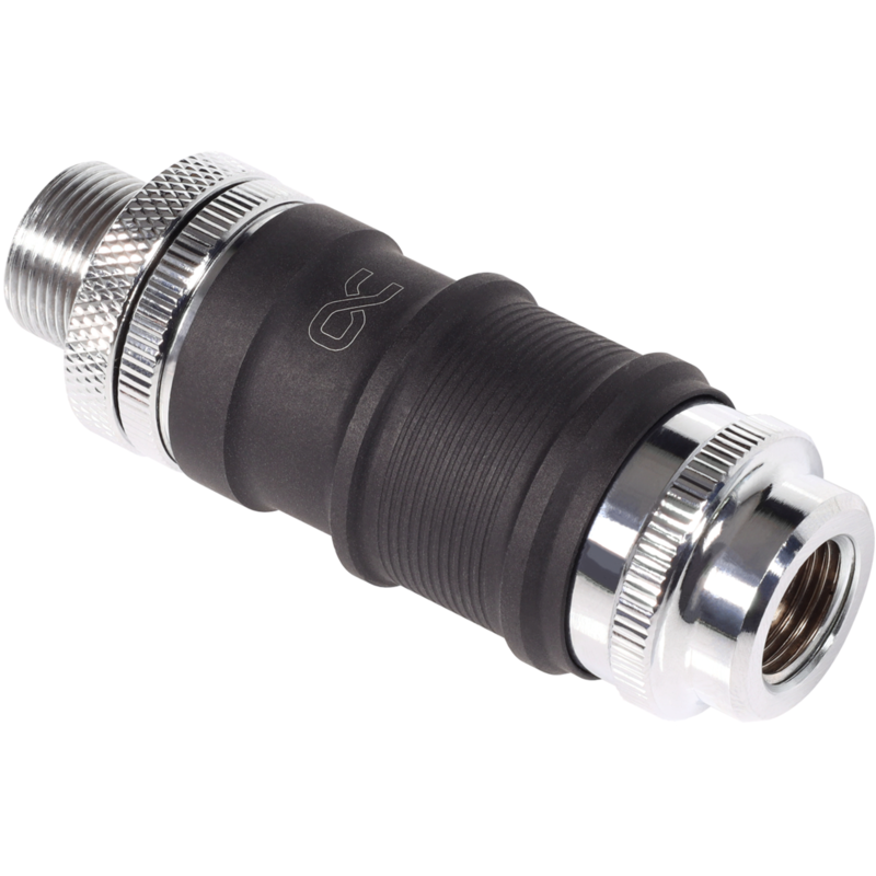 Alphacool ES Schnellverschluss BLH1A PushIn Set IG-IG mit Schottverschraubung