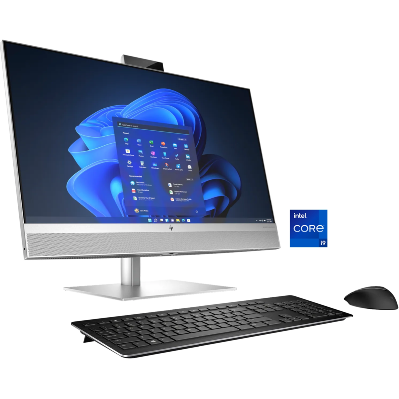 HP EliteOne 870 G9 All-in-One-PC (A0ZB1EA) PC-System, silber, Windows 11 Pro