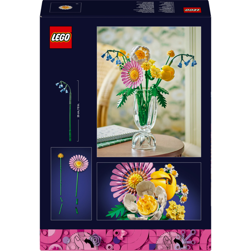 LEGO Botanicals Kleiner Sommerstrauß Konstruktionsspielzeug