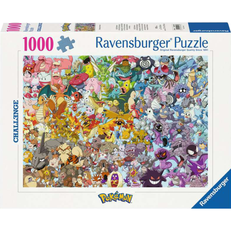 Ravensburger Puzzle Challenge Pokémon, 1000 Teile
