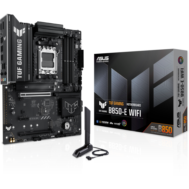ASUS TUF GAMING B850-E WIFI Mainboard, schwarz