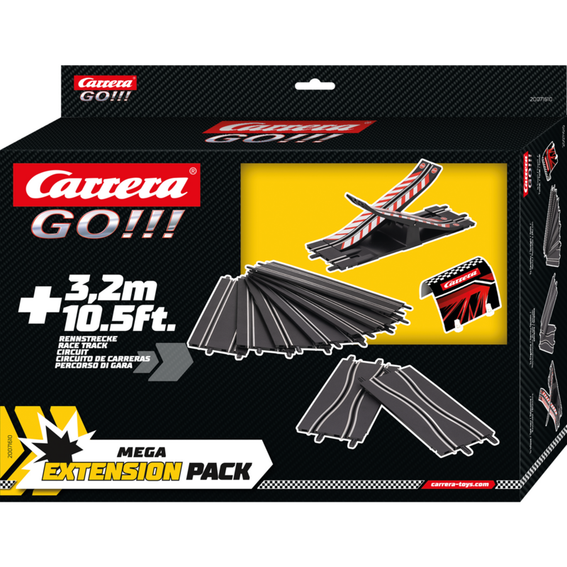 Carrera GO!!! Extension Pack - Mega Rennbahn