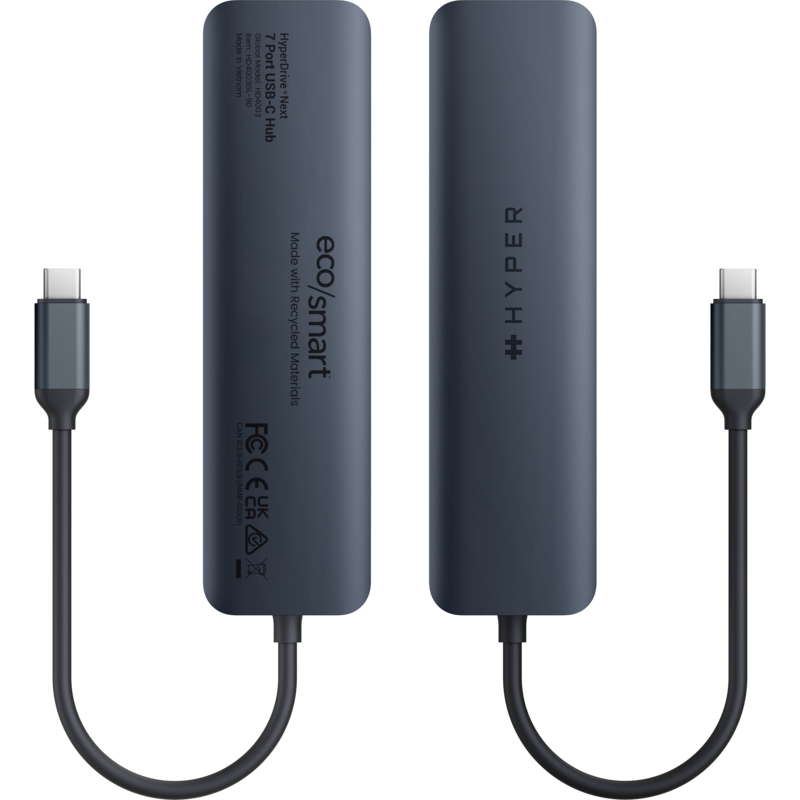 Hyper HyperDrive Next 7 Port USB-C Hub Dockingstation, dunkelblau, USB-C, HDMI
