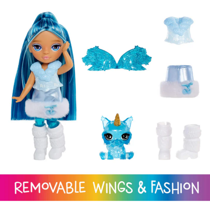 MGA Entertainment Rainbow High Littles Fantasy Fairies - Sapphire Puppe