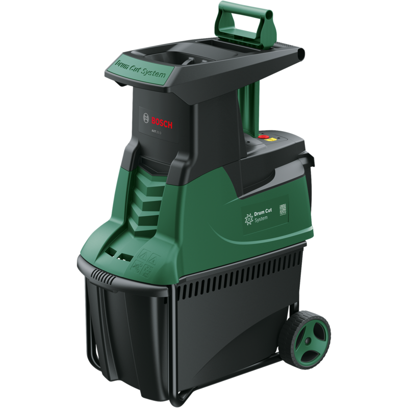 Bosch Heimwerken & Garten Leisehäcksler AXT 25 D Häcksler, grün/schwarz, 2.500