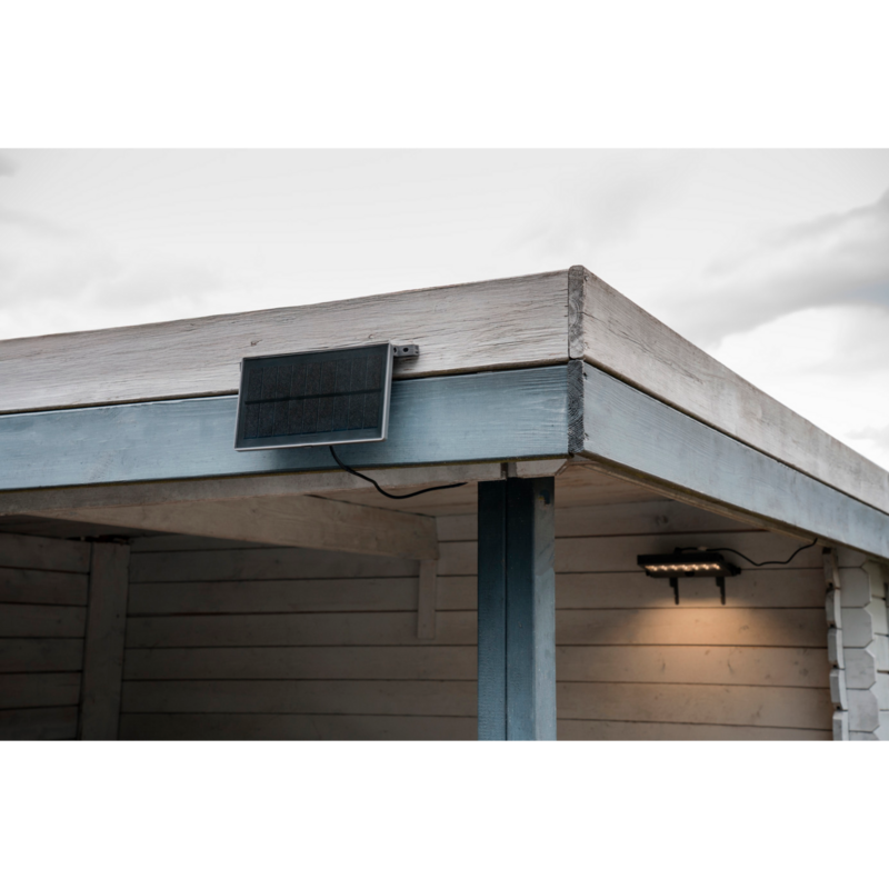 Brennenstuhl Solar LED Strahler SOL 1000 Pad Leuchte, schwarz