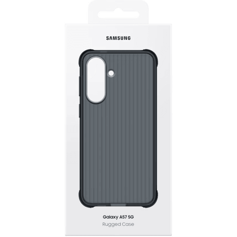 Samsung Rugged Case Handyhülle, schwarz, Samsung Galaxy A57 5G
