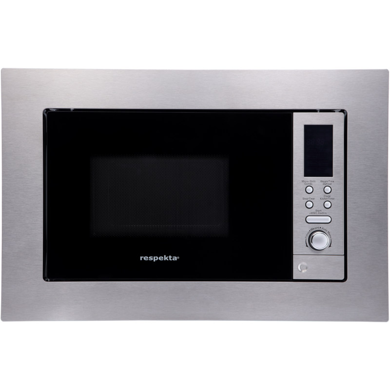 Respekta MW 800 Mikrowelle, edelstahl