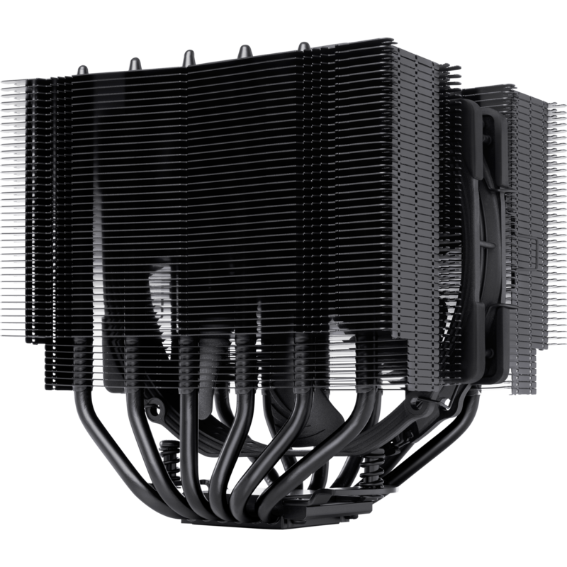Noctua NH-D15S chromax.black CPU-Kühler, schwarz