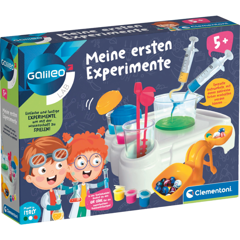 Clementoni Meine ersten Experimente Experimentierkasten