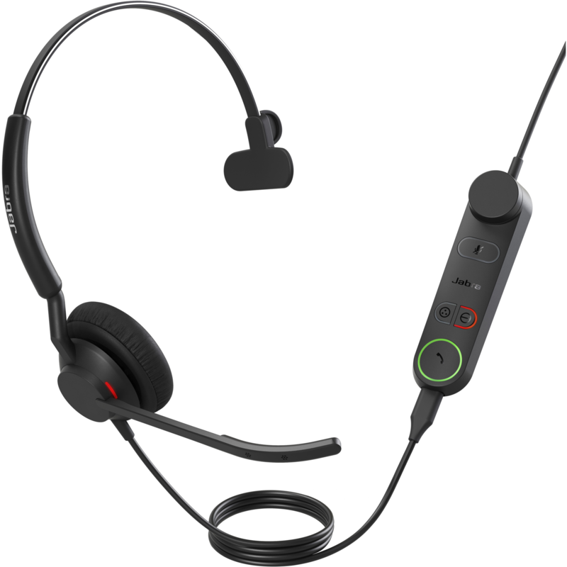 Jabra Engage 50 II Headset, schwarz, Mono, USB-C, MS