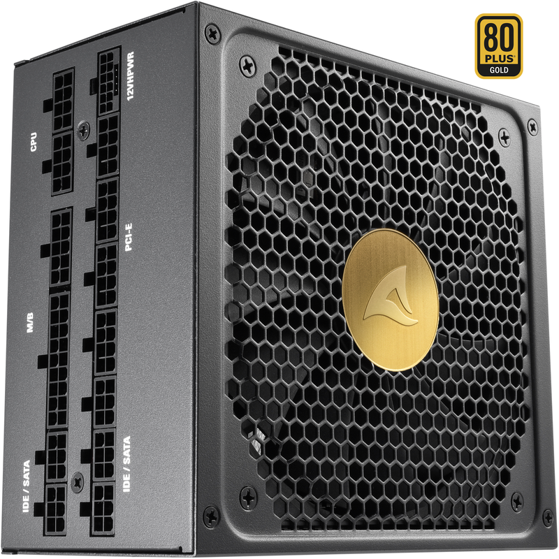 Sharkoon REBEL P30 Gold 1300W ATX3.0 PC-Netzteil, schwarz, 1x 12VHPWR, 8x PCIe
