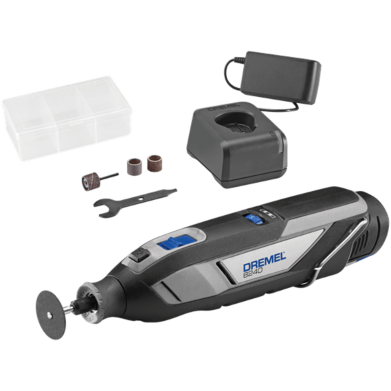 Dremel Akku-Multifunktions-Werkzeug 8240-5, 12Volt, schwarz/grau, Li-Ion-Akku