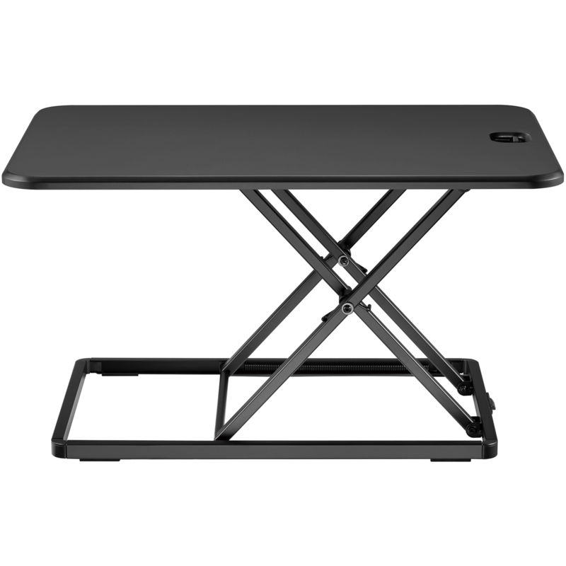 Digitus Ergonomischer Steh/Sitz Schreibtisch-Aufsatz, schwarz