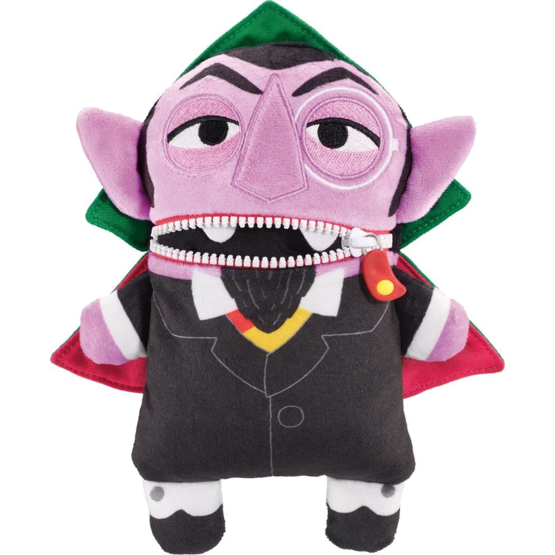 Schmidt Spiele Sesamstraße: Sorgenfresser Graf Zahl Kuscheltier, 26 cm