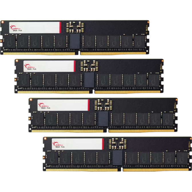 G.Skill RIMM 128 GB DDR5-6400 (4x 32 GB) Quad-Kit Arbeitsspeicher, schwarz