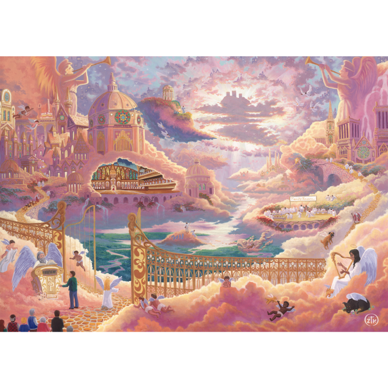 Schmidt Spiele Zac Kinkade: Himmelreich Puzzle, 1000 Teile