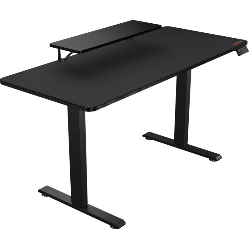 Cougar Gaming-Tisch E-Star 140, schwarz, 140 x 60cm, mit Monitorständer