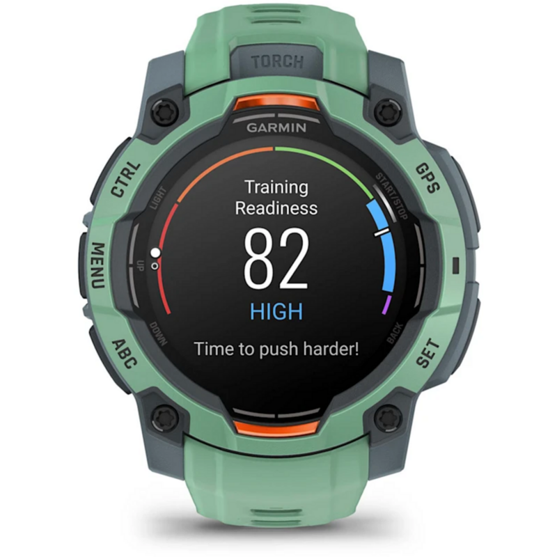 Garmin Instinct 3 - 45 mm, AMOLED Smartwatch, Twilight/Neo Tropic
