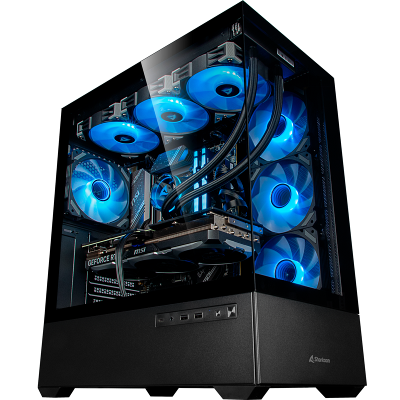 ALTERNATE Custom PC Series • Blue Thunder Elements Gaming-PC