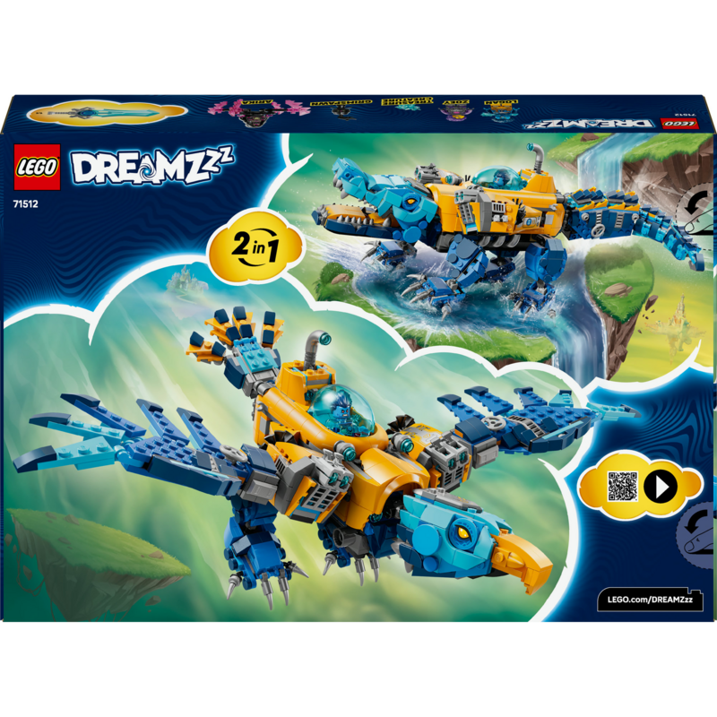 LEGO DREAMZzz Krokodil-U-Boot Konstruktionsspielzeug