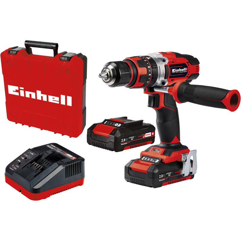 EINHELL Power X-Change Akku-Schlagbohrschrauber TE-CD 18/48 Li, 18Volt, schwarz