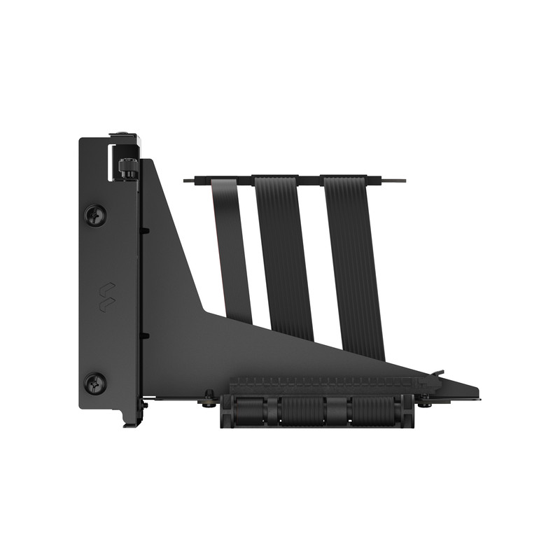 Fractal Design Flex 2 PCIe 4.0 x16 Black, Halterung + Verlängerungskabel, Gebraucht