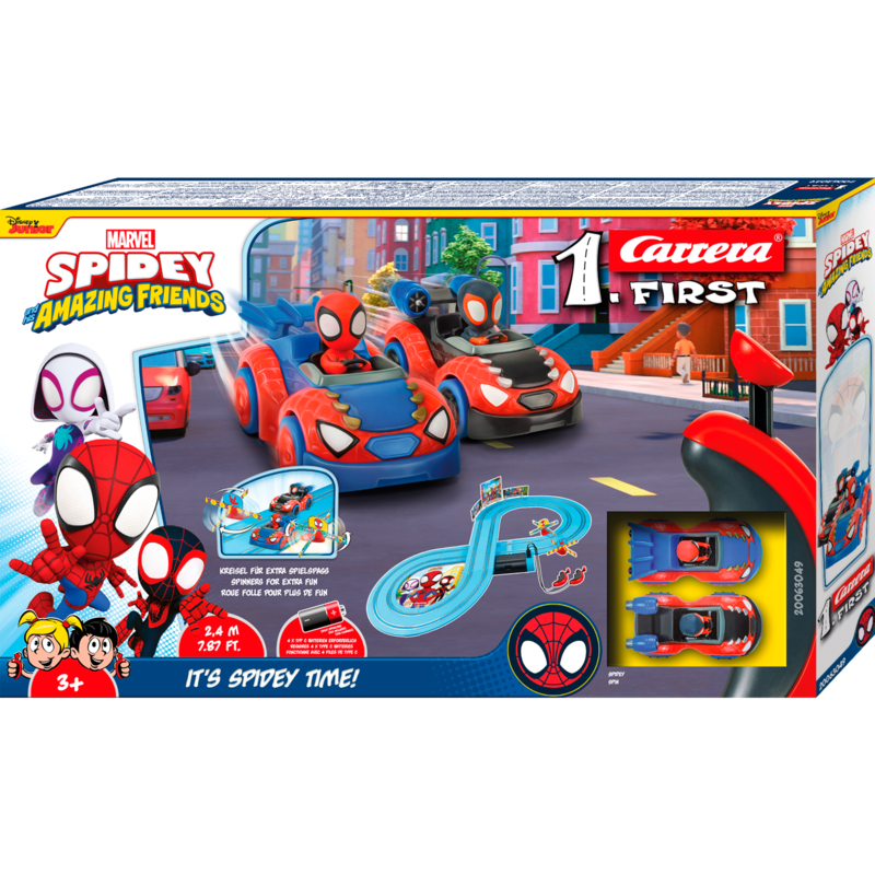 Carrera FIRST Spidey - It's Spidey Time! Rennbahn