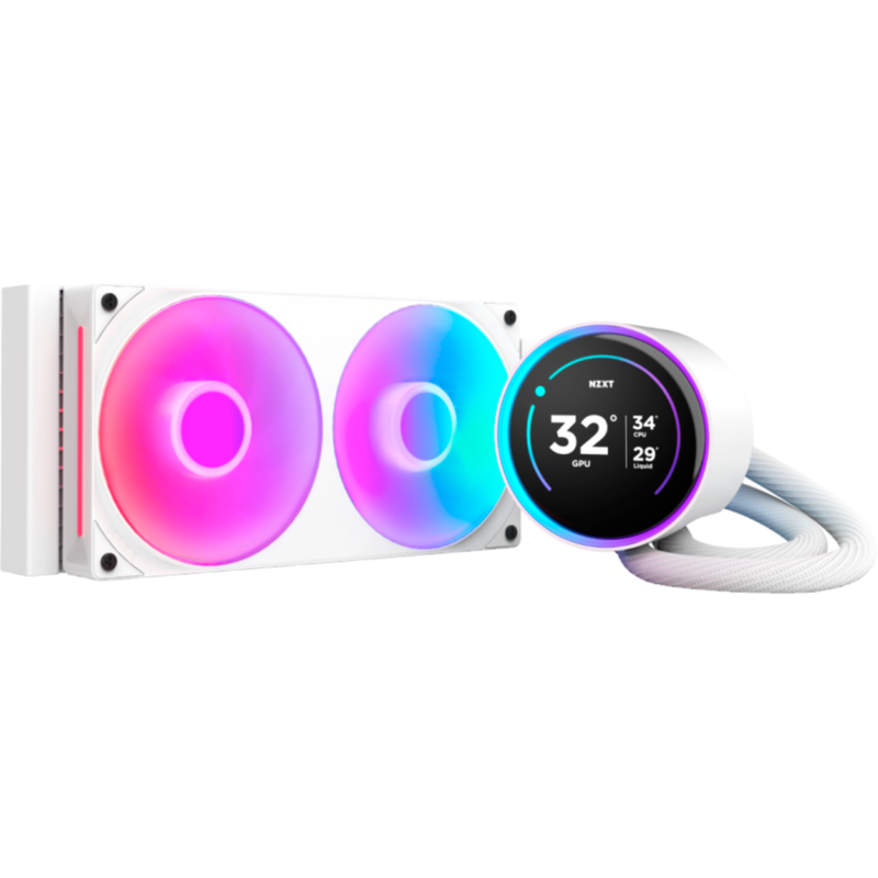 NZXT Kraken Elite 240 RGB 240 mm Wasserkühlung, weiß