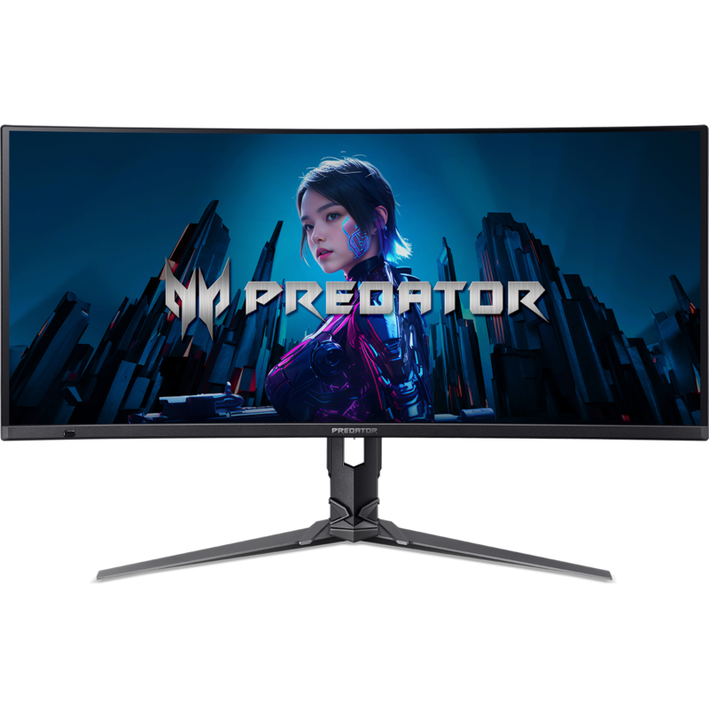 Acer Predator X34X5 QD-OLED Gaming-Monitor, schwarz, UWQHD, Curved, AMD FreeSync, Gebraucht