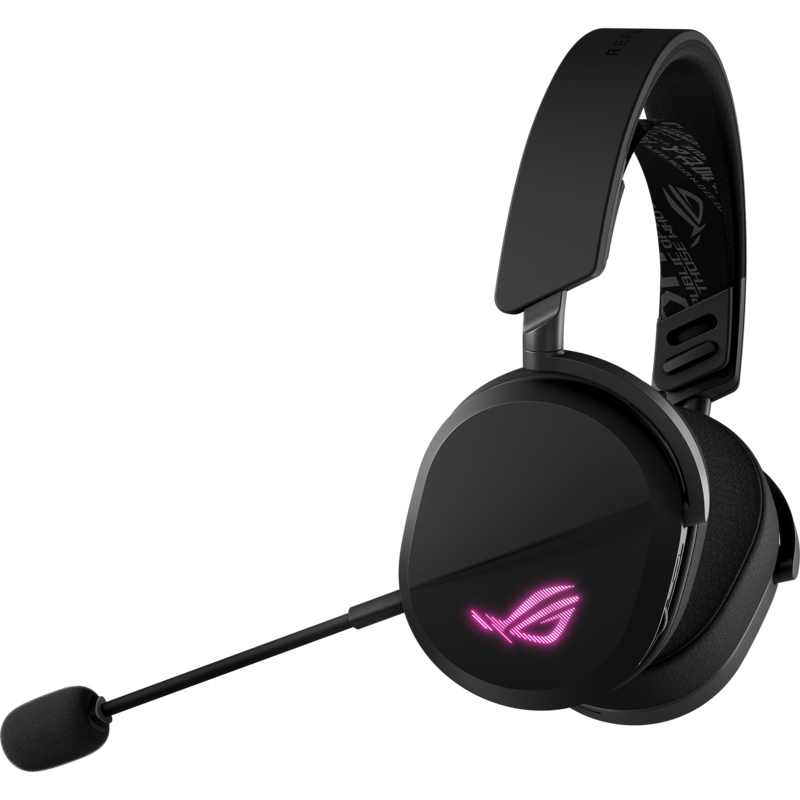 ASUS ROG Pelta Gaming-Headset, schwarz, Bluetooth, USB-Dongle, USB-C, Gebraucht