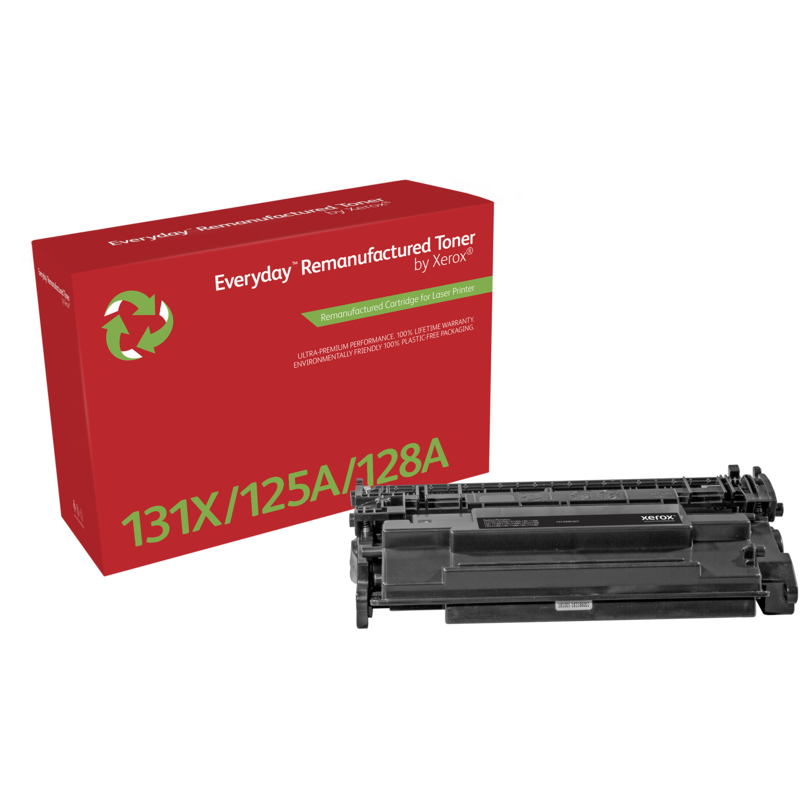 Xerox Everyday Toner schwarz 006R03807, wiederaufbereitet, kompatibel zu HP 131X, Generalüberholt