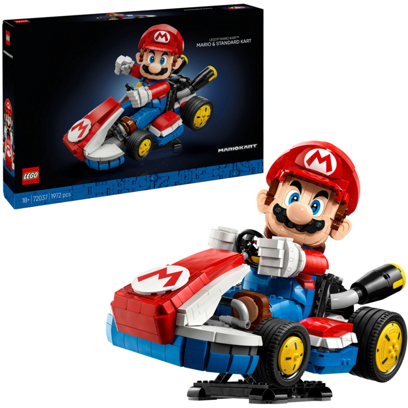 LEGO Super Mario Mario Kart: Mario & Standard-Kart Konstruktionsspielzeug