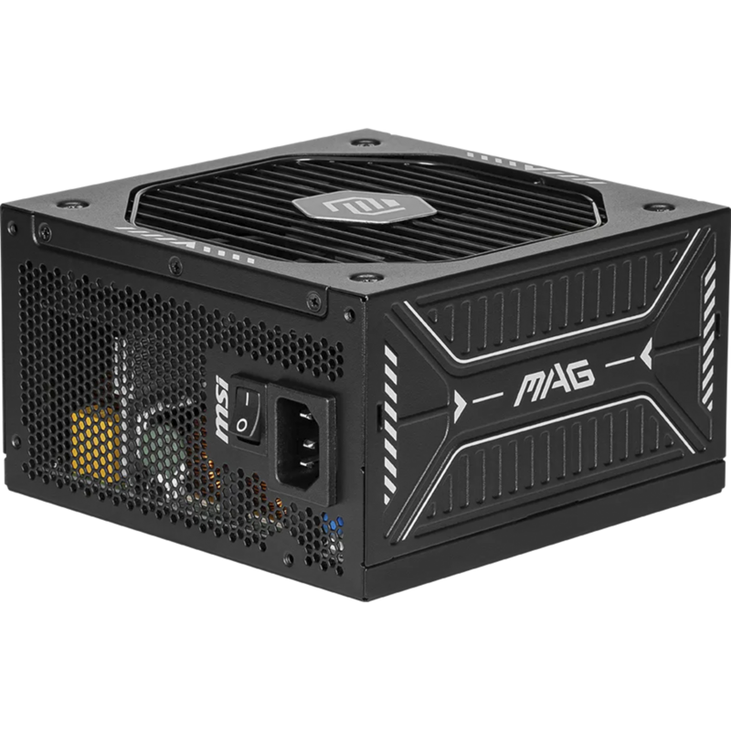 MSI MAG A650GLS PCIE5 PC-Netzteil, schwarz, 1x 12-Pin High Power GPU, 2x PCIe