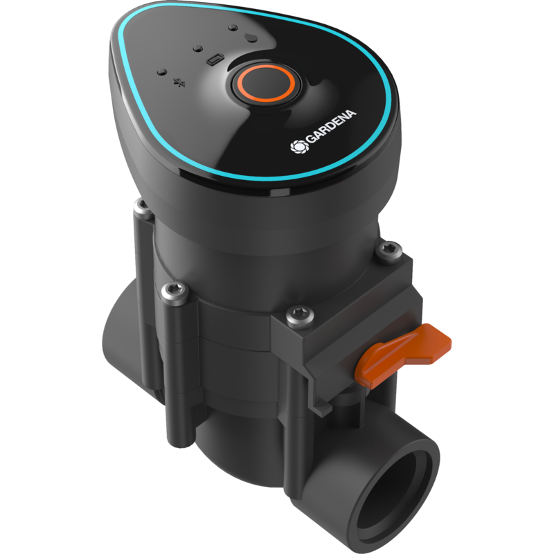 GARDENA Bewässerungsventil 9 V Bluetooth Steuermodul , grau, 2-teilig: Steuerung