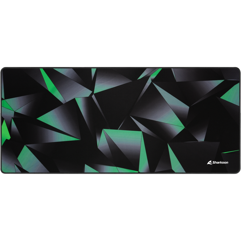 Sharkoon SKILLER SGP30 XXL Stealth Gaming-Mauspad, schwarz/hellgrün