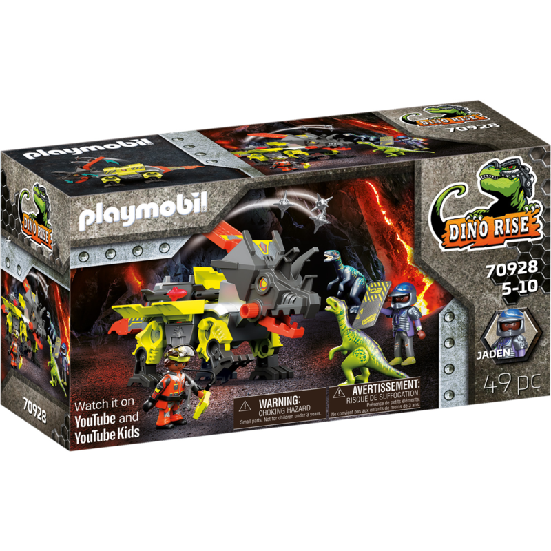 PLAYMOBIL Dino Rise Robo-Dino Kampfmaschine Konstruktionsspielzeug