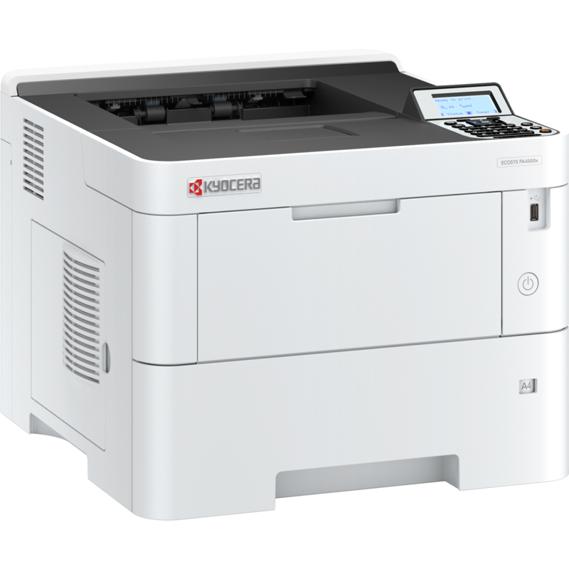 Kyocera ECOSYS PA4500x Laserdrucker, grau/schwarz, USB, LAN