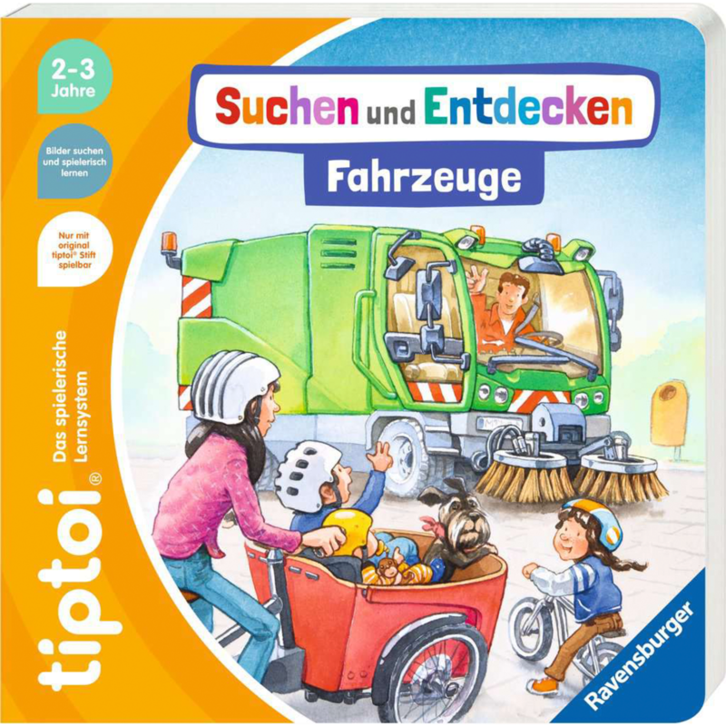 Ravensburger tiptoi Suchen und Entdecken: Fahrzeuge Lernbuch